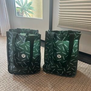 Lululemon Green Tote Bags